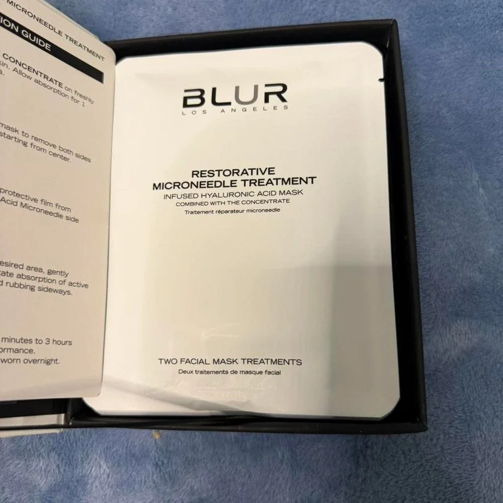 Blur Los Angeles Restorative Microneedle Treatment Infused Hyaluronic Acid Mask
